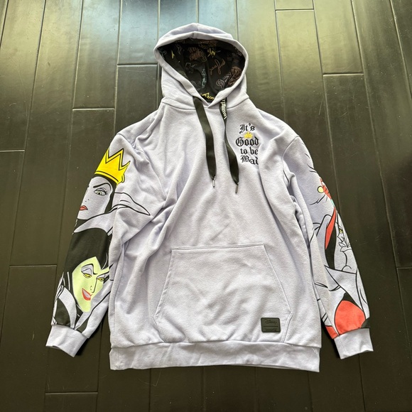 Loungefly Tops - Loungefly Villains Club Good to Be Bad Hoodie